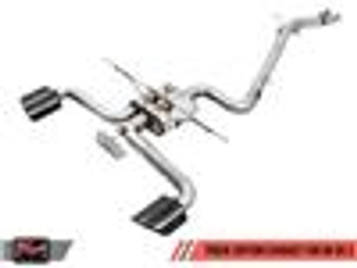 DISCONTINUED AWE Tuning Audi 8V RS3 Track Edition Exhaust w/Diamond Black RS-Style Tips