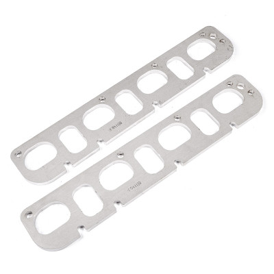 Stainless Works HFJP61188 1-7/8" D Port Header Flanges for 09-24 5.7L VVT, 05-10 6.1L & 11-24 6.4L 392 HEMI