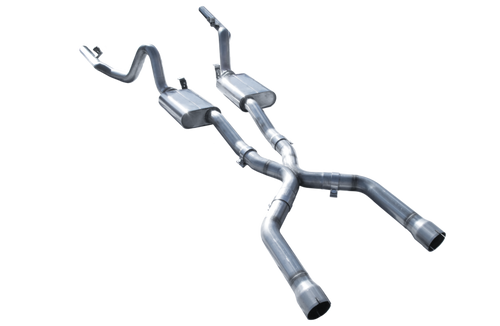 DISCONTINUED ARH 1964-1972 Chevrolet A-Body 2-1/2in x 2-1/2in Header Back System - AB-64212212HB