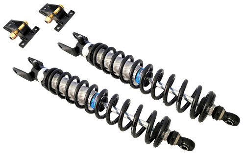 HHP Racing Front Aluminum Body Double Adjustable Coilover Racing Shocks & Springs by Menscer Motorsports for 05-23 Challenger, Charger, Magnum & 300 