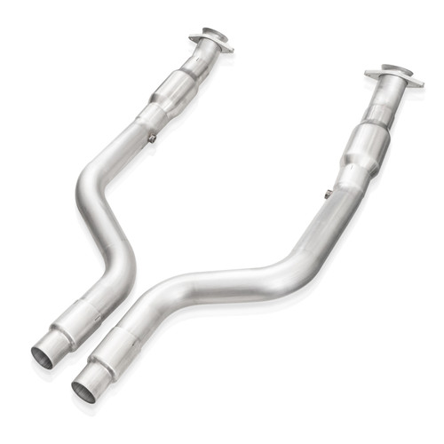 Stainless Works HM64CAT Midpipe Kit for 15-23 Challenger, Charger