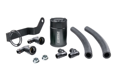 CORSA CC0006 Aluminum Oil Catch Can for 15-23 Challenger, Charger