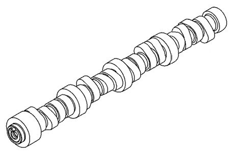MOPAR 05038761AA Camshaft for 15-17 Challenger & Charger SRT