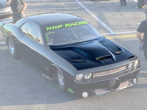 HHP Racing Lift Off Carbon Fiber Hellcat Style Hood for 08-23
