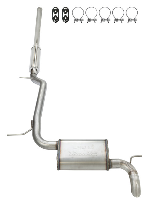 Pypes SJJ21T High Ground Clearance Exhaust Turbo Pro Muffler for