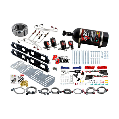 Nitrous Outlet 00-10193 Head Spacer Plate System for 09-24 5.7L