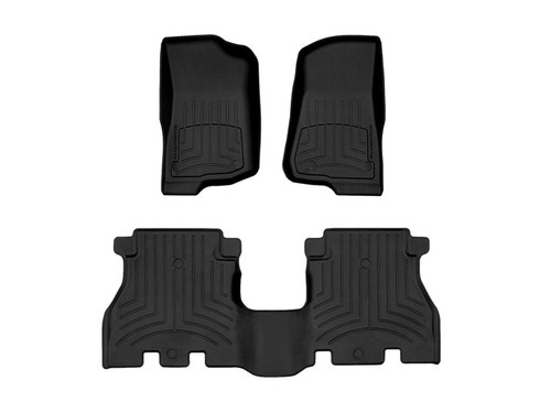 WeatherTech 441313-1-2IM Front & Rear Floorliners HP Black for 18