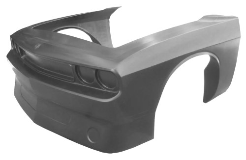GLASSTEK GF065 Fiberglass Pro Front End for 08-14 Challenger