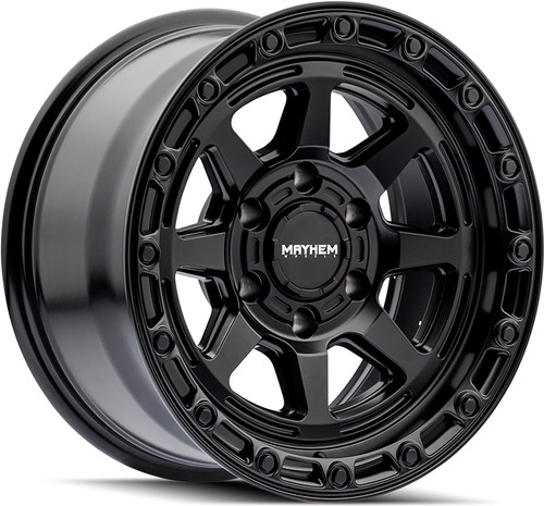 Mayhem ブラックメタル　BLACKL Mayhem Wheels 8306-7883BZ 8306 Ridgeline 17x8.5 6x5.5 4.51