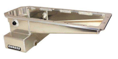 Moroso 21167 11 Quart Front Sump Road Race Baffled Oil Pan for 15