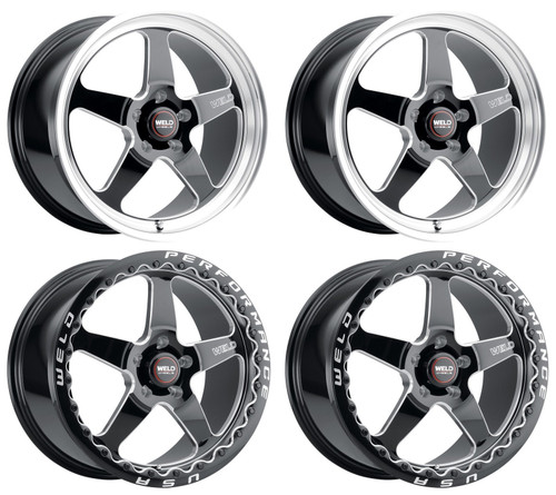 WELD Racing Ventura Wheel Drag Pack for 12-21 Jeep Grand Cherokee