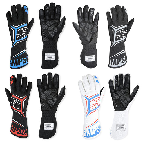 Simpson Magnata Racing Gloves SFI 3.5/5 2XL - High Horse