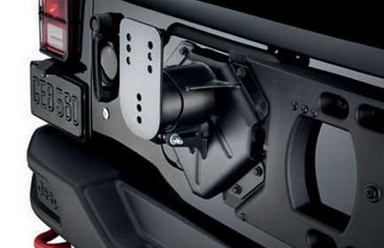 MOPAR 82215713 Oversized Spare Tire Carrier Mounting Kit for 07-18