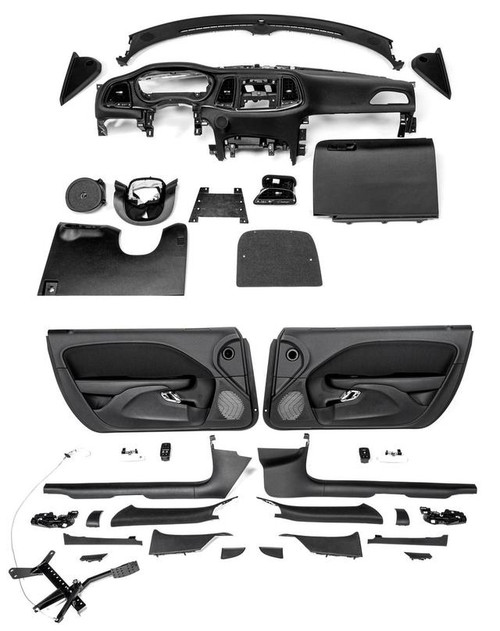 MOPAR P5160231AC Interior Kit for Challenger Drag Pak - High Horse