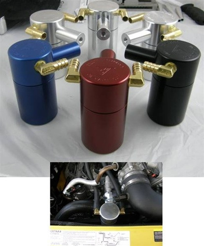 Billet Technology 3018 Oil Catch Can with Z-Bracket 06-10 Jeep