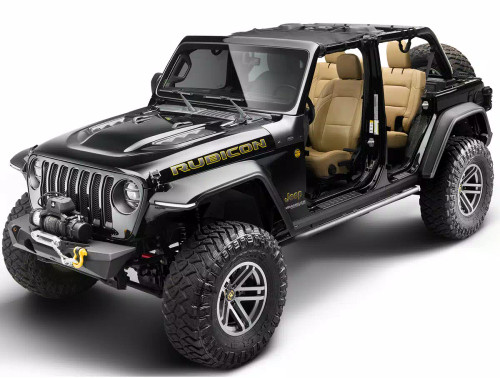 Bushwacker 14085 Trail Armor Rocker Panels for 18-24 Jeep Wrangler
