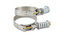 Vibrant SS T-Bolt Clamps Pack of 2 Size Range: 3.78in to 4.08in OD For use w/ 3.5in ID Couplings - 27835