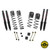 Skyjacker JL25RBPBLT 2.5" Dual Rate Long Travel Suspension Lift Kit with Black MAX Shocks for 18-26 Jeep Wrangler Unlimited JL 2.0/3.6L Rubicon
