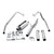 MagnaFlow Sys C/B 98-01 Dodge Ram 3.9/5.2/5.9L Dual System - 15771