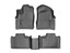 WeatherTech 449301-443242 Front & Rear FloorLiners Black for 16-23 Durango with 2nd Row Bench Seat