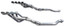 American Racing Headers JPGC-12134300LSWC 1-3/4" x 3" Long System with Cats for 12-21 Jeep Grand Cherokee SRT8 6.4L, SRT 392 & Trackhawk 6.2L HEMI