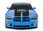 Cervinis Shaker Hood w/ Matte Black Scoop for 06-10 Dodge Charger