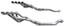 American Racing Headers JPTH-18134300FSNC 1-3/4" x 3" Full System Race Only for 18-21 Jeep Grand Cherokee Trackhawk