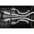 MBRP Aluminized 3" Cat-Back Dual Rear Exit Carbon Fiber Tips for 12-Current Jeep Grand Cherokee SRT8 & SRT 6.4L - S55253CF