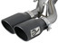 aFe Power 49-48054-B Rebel Series 2-1/2" Cat-Back Exhaust System Black Tips 07-18 Jeep Wrangler Unlimited JK 3.8/3.6L