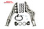 DISCONTINUED JBA Performance Exhaust 1-3/4" Long Tube Headers Raw 409 Stainless Steel for 06-19 Dodge & RAM 1500 5.7L - 6962S