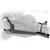 DISCONTINUED DV8 Offroad 2018+ Jeep Wrangler JL Front Diff Skid Plate for Dana 44