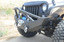 DV8 Offroad 07-18 Jeep Wrangler JK/JL FS-12 Mid Length Steel Front Bumper w/ Fog Lights