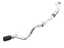 DISCONTINUED AWE Tuning 2021+ Ford Bronco 0FG Single Rear Exit Exhaust w/Diamond Black Tip & Bash Guard