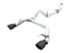 DISCONTINUED AWE Tuning 2021+ Ford Bronco 0FG Dual Rear Exit Exhaust w/Diamond Black Tips & Bash Guard