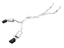 DISCONTINUED AWE Tuning Audi B9.5 RS 5 Coupe Non-Resonated Touring Edition Exhaust - RS-Style Diamond Black Tips