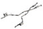 BORLA 140887 Cat-Back Exhaust S-Type OEM Tips for 2021 & 23-24 Durango SRT Hellcat 6.2L HEMI