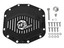aFe Power 46-71280B PRO Series Rear Differential Cover Black Machined Fins for 21-24 RAM TRX 
