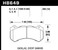 Hawk Performance Ceramic Brake Pads for 12-19 Challenger, Charger SRT Hellcat, Scat Pack 392, Grand Cherokee SRT8, SRT & Durango SRT  - HB649Z.605