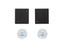 ICON Vehicle Dynamics 22071 Extended Bump Stop Spacer Kit for 20-24 Jeep Gladiator JT