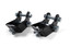 JKS Manufacturing JKS9617 Rear Shock Relocation Brackets for 20-24 Jeep Gladiator JT