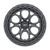 WELD Racing W10809084500 Ledge 6 W108 20x9 6x5.5 5.00" Backspace Satin Black Satin Black Ring for 19-25 RAM 1500, TRX & RHO