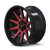 ION 143 20x9 5" Backspace Gloss Black Red Machined Wheel for 19-Current RAM 1500 & TRX - 143-2983BTR