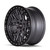 Dirty Life 9303-7965MGT12 9303 DT-1 17x9 4.53" Backspace Matte Gunmetal Beadlock Wheel for 97-06 Jeep Wrangler TJ & Unlimited