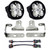 Baja Designs 447622 Squadron-R SAE Fog Pocket Light Kit Clear for 18-24 Jeep Wrangler JL & Gladiator JT with Sport Plastic Bumper