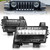 ANZO USA 511085 LED Fender Lights Sequential Signals Smoke for 18-24 Jeep Wrangler JL Sport