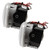 Oracle 7026-333 Fog Lights SMD Halo ColorSHIFT for 11-14 Charger