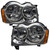Oracle 8164-334 Pre-Assembled Headlights Non-HID ColorSHIFT for 05-07 Jeep Grand Cherokee
