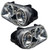 Oracle 8186-504 Pre-Assembled Halo Headlights HID Style ColorSHIFT with Simple Controller for 05-10 Chrysler 300C