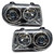 Oracle 7163-334 Pre-Assembled Halo Headlights Non-HID ColorSHIFT for 05-10 Chrysler 300C