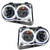 Oracle 7163-001 Pre-Assembled Halo Headlights Non-HID White for 05-10 Chrysler 300C